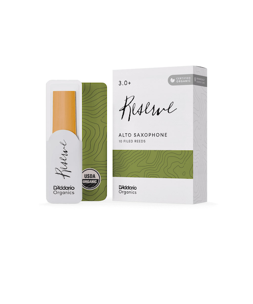 ORGANIC RESERVE リード アルトサックス用 【ファイルド】 【硬さ：3.0+】 【10枚入り】