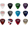 351 Dotted Celluloid Picks 12-Pack Medium ピック 12枚入り