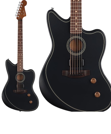 Acoustasonic Standard Jazzmaster Black エレアコギター エレキギター 