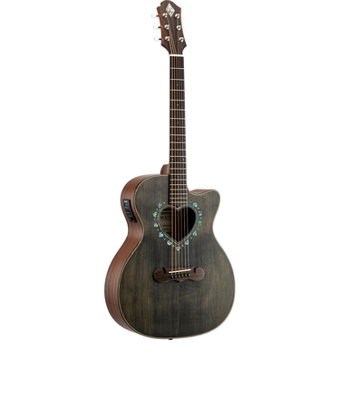 CAF-90HCW-DBK AB エレアコギター デニムブラック アバロン