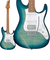 AZ22S1F TXB (Transparent Turquoise Burst) エレキギター フレイムメイプルトップ アルダーボディ