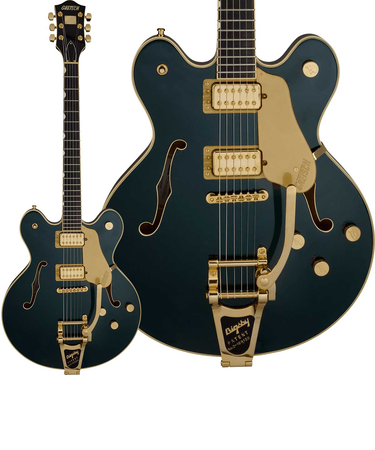 Broadkaster LX Center Block Cadillac Green セミアコギター