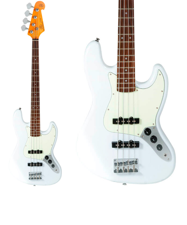 SJB62PRO/OWH エレキベース ジャズベースタイプ USAアルダーボディ