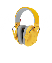 MUFFY KIDS Yellow (イエロー) 子供用 イヤーマフ 聴覚保護 ヘッドホン型耳栓