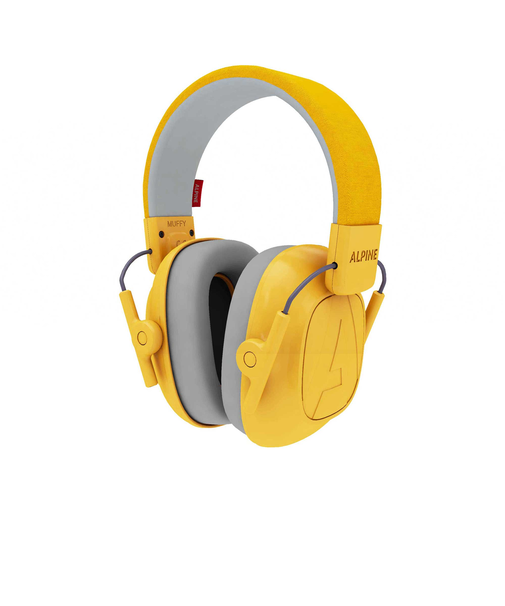 MUFFY KIDS Yellow (イエロー) 子供用 イヤーマフ 聴覚保護 ヘッドホン型耳栓