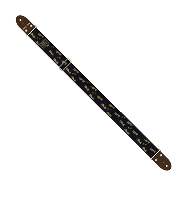 LST28CAT ギターストラップ 畳縁シリーズ キャット 猫