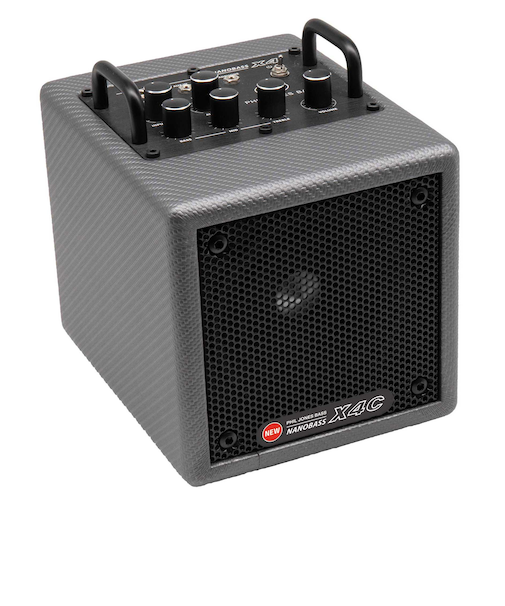 X4C Carbon Silver (カーボンシルバー) ベースアンプ モバイルバッテリー駆動対応モデル