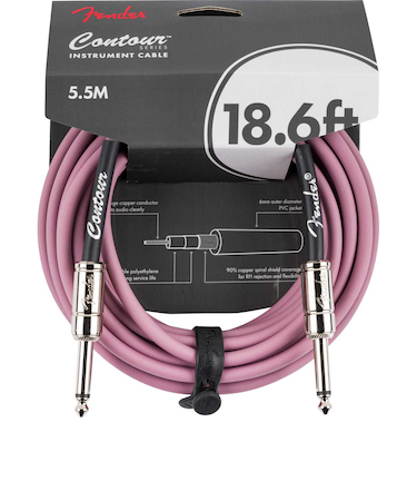Contour Instrument Cable Burgundy Mist 18.6' シールド 約5.6m