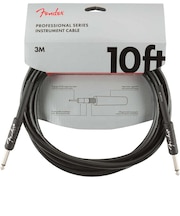 Professional Series Instrument Cable Straight/Straight 10' Black シールド 約3m ストレート-