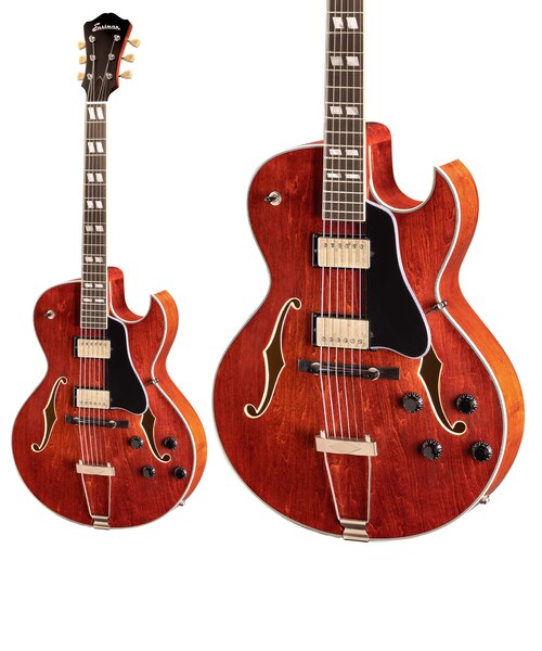 T49D/TV Vintage Classic エレキギター フルアコ アーチトップ