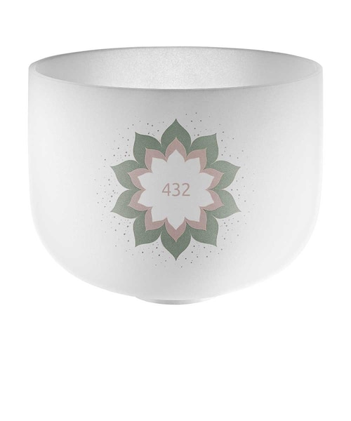 シンギングボウル　ロータスボウル② Sonic Energy Lotus Flower Crystal Singing Bowl 9
