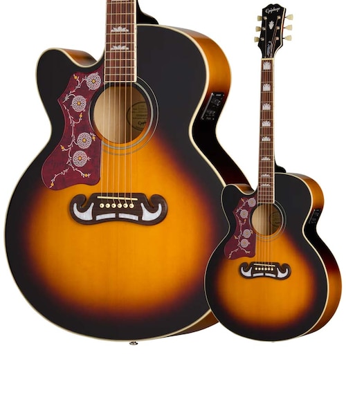 J-200 Studio EC Left-Handed Vintage Sunburst アコースティック