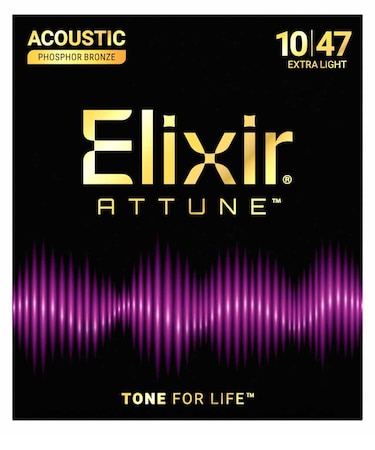ATTUNE フォスファーブロンズ 10-47 エクストラライト #21002 コーティング弦