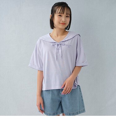 【アパレルEC別注】セーラーカラー半T