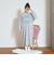 【ルームウェア/パジャマ】長袖ルームワンピース