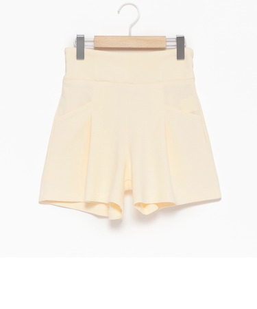 【GOODPRICE】カットハイウェストショートパンツ