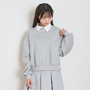 衿つきダンボールプルオーバー