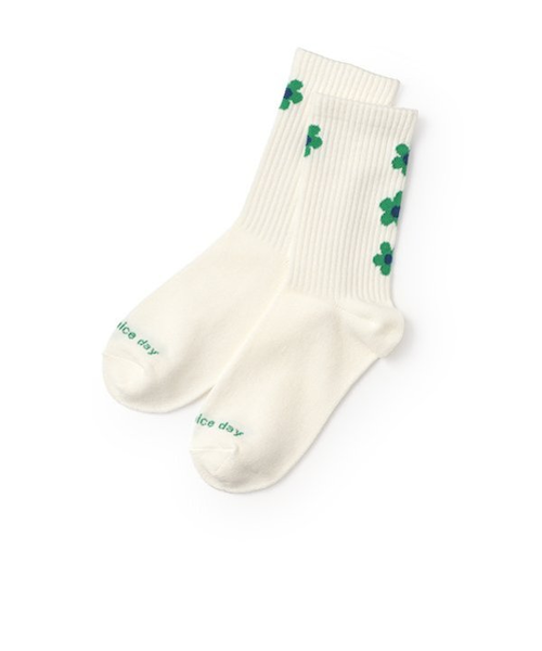 抗菌防臭】フラワーリブソックス｜ラブトキシックの通販｜&mall