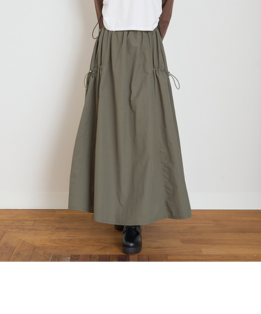 【LTXC】ギャザーロングスカート
