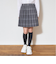 【卒服】【セレモニー】リボンネクタイつきチェックプリーツスカパン