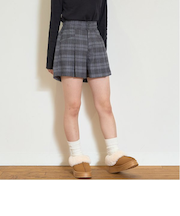 【GOODPRICE/起毛】ハイウエストショートパンツ