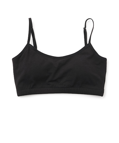 【ベーシック】【抗菌防臭/吸水速乾/さらさら】綿混キャミハーフトップ