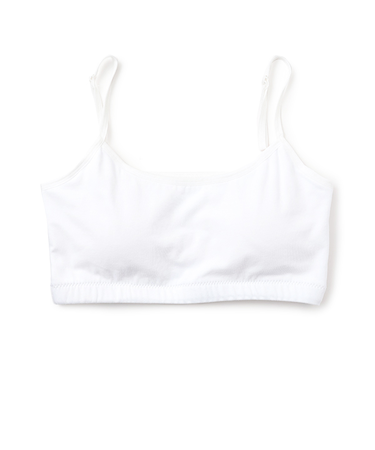 【ベーシック】【抗菌防臭/吸水速乾/さらさら】綿混キャミハーフトップ