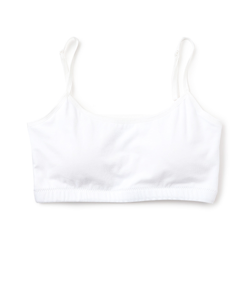 【ベーシック】【抗菌防臭/吸水速乾/さらさら】綿混キャミハーフトップ