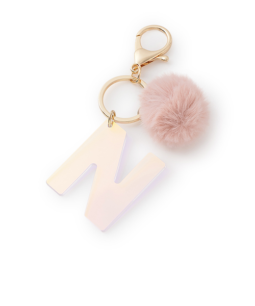 ラブブ　イニシャルチャーム　N ラブブ PIN FOR LOVE イニシャルN