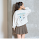 裏起毛バックワッペンプルオーバー