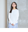 【ベーシック/裏起毛】テレコ長袖Tシャツ