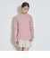 【ベーシック/裏起毛】テレコ長袖Tシャツ