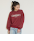 【GOODPRICE】裏起毛フラワーロゴプルオーバー