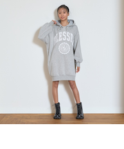 【GOODPRICE】裏起毛パーカワンピース