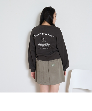 【GOODPRICE】2キャラ刺繍プルオーバー