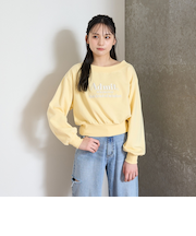 オフショルプルオーバー