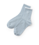 刺しゅうリブクルーソックス