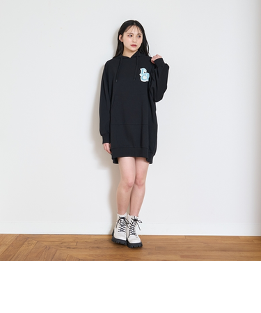 【GOODPRICE】サガラワンポパーカワンピース