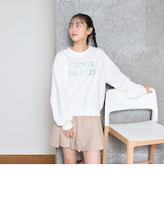 【GOODPRICE】ロゴ刺繍プルオーバー