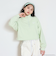 【Reebok】クロップドハーフジップ