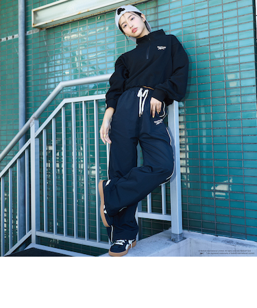 【Reebok】ナイロンパンツ