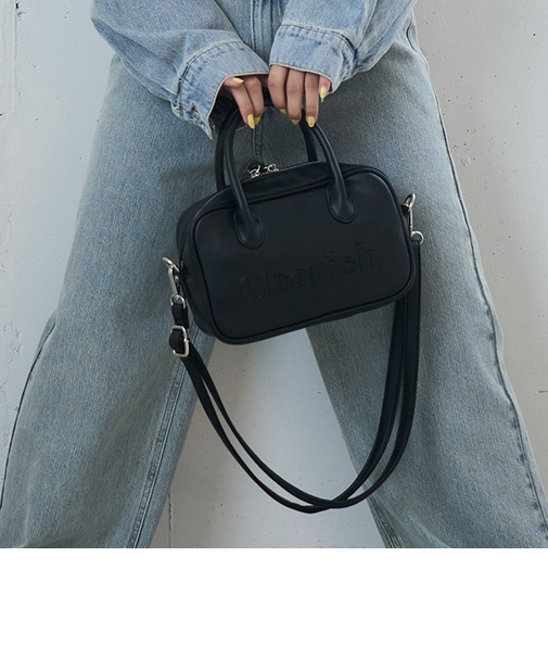 【新色登場】エンボスボストンミニショルダー