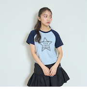 【LTXC】【吸水速乾/さらさら】ラグランTシャツ