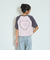 ハートラグラン五分袖Tシャツ