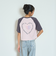 ハートラグラン五分袖Tシャツ