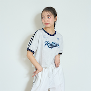 【LTXC】【吸水速乾/さらさら】ライン半袖Tシャツ