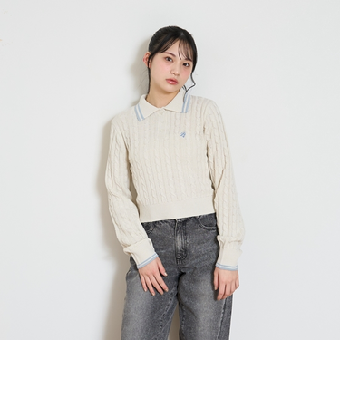 クロップドポロニット