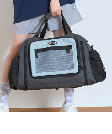 【容量43-50L】【LTXC】拡張ボストンバッグ