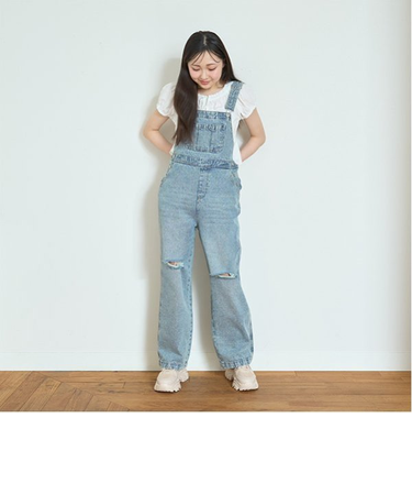 【ベーシック】【GOODPRICE】デニムオーバーオール