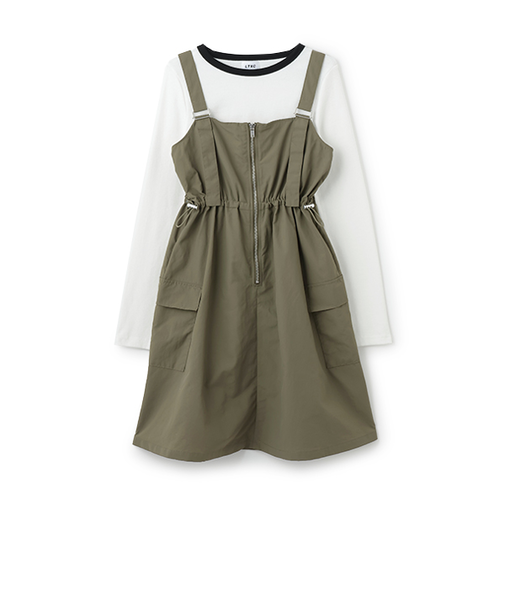 【LTXC】インナーつきドローコードジャンスカ